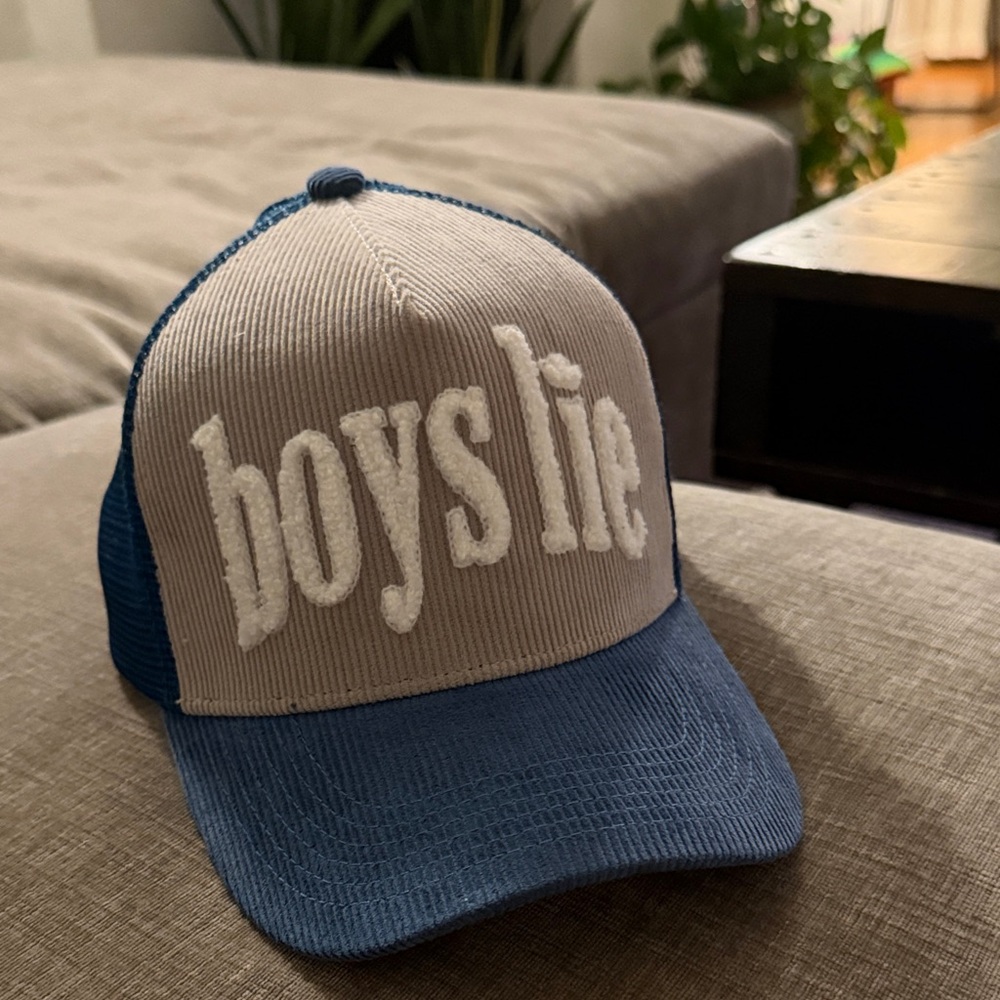 Boys Lie Trucker Hat (never worn)
